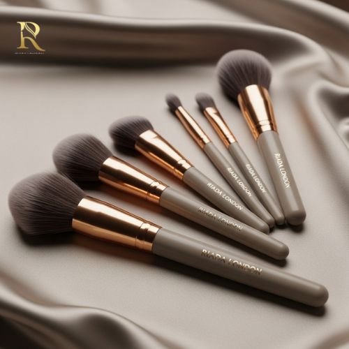 Riada London 20-Piece Professional Eye Makeup Brush Set – Black