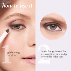 Longwear Gel Eyeliner Pencil – Fig Shimmer | Waterproof, Smudge-Proof, Sharpenable