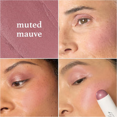 2-in-1 Cream Blush & Lip Stick – Muted Mauve | Hydrating, Vitamin E-Infused Color