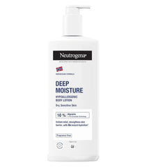 Neutrogena Deep Moisture Hypoallergenic Body Lotion, 400ml